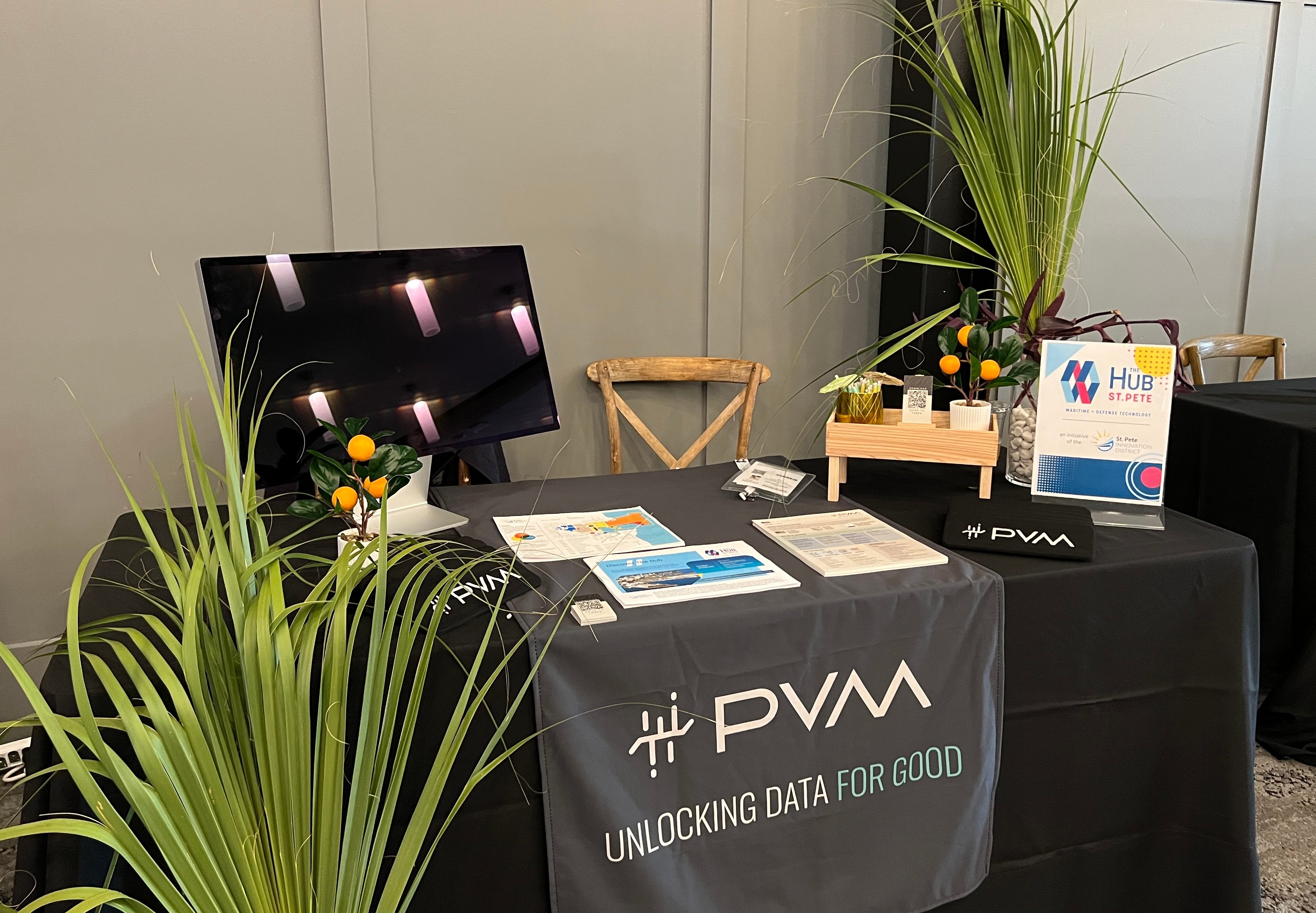 PVM's booth at the GSOF Anniversary Reception