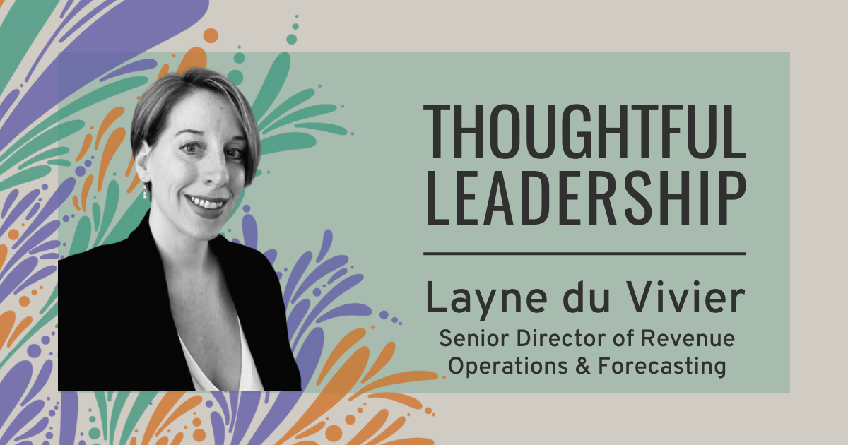 Layne du Vivier is PVM's senior director of Revenue Operations and Forecasting