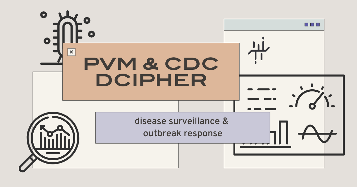 PVM Expands CDC DCIPHER Activity to Continue Improving Disease Surveillance and Outbreak Response