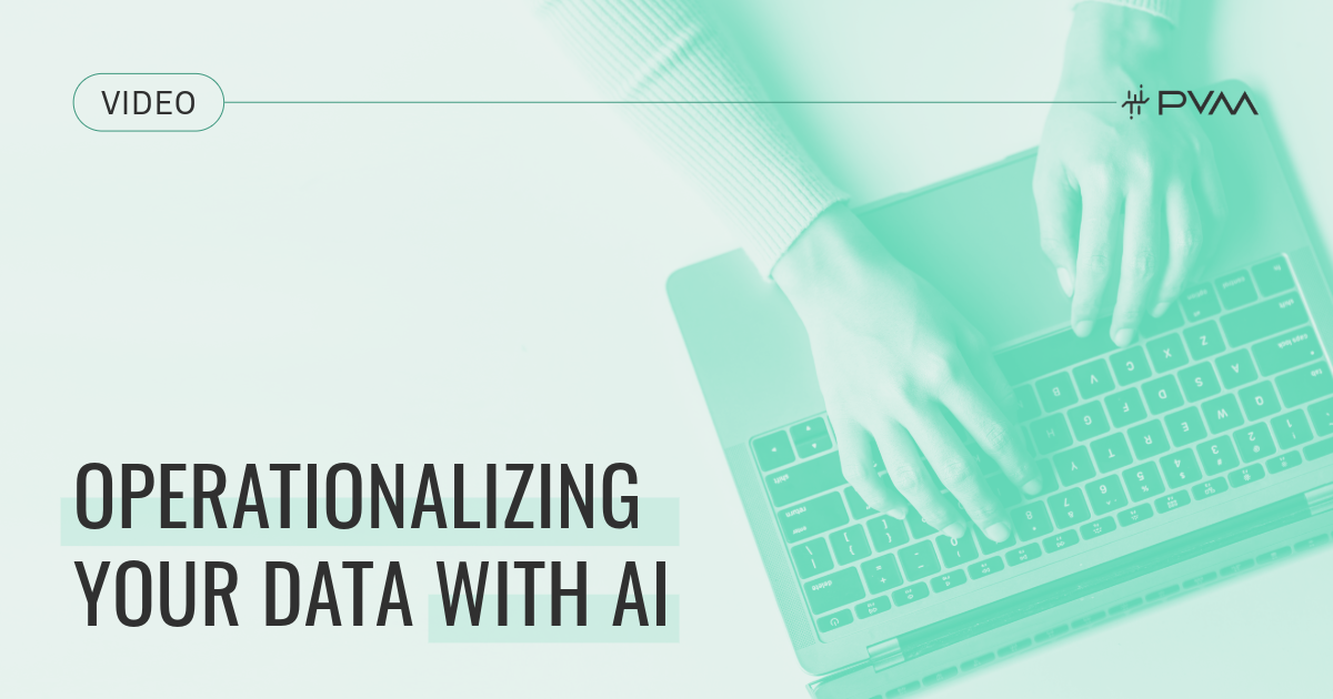 Video - operationalizing your data with AI