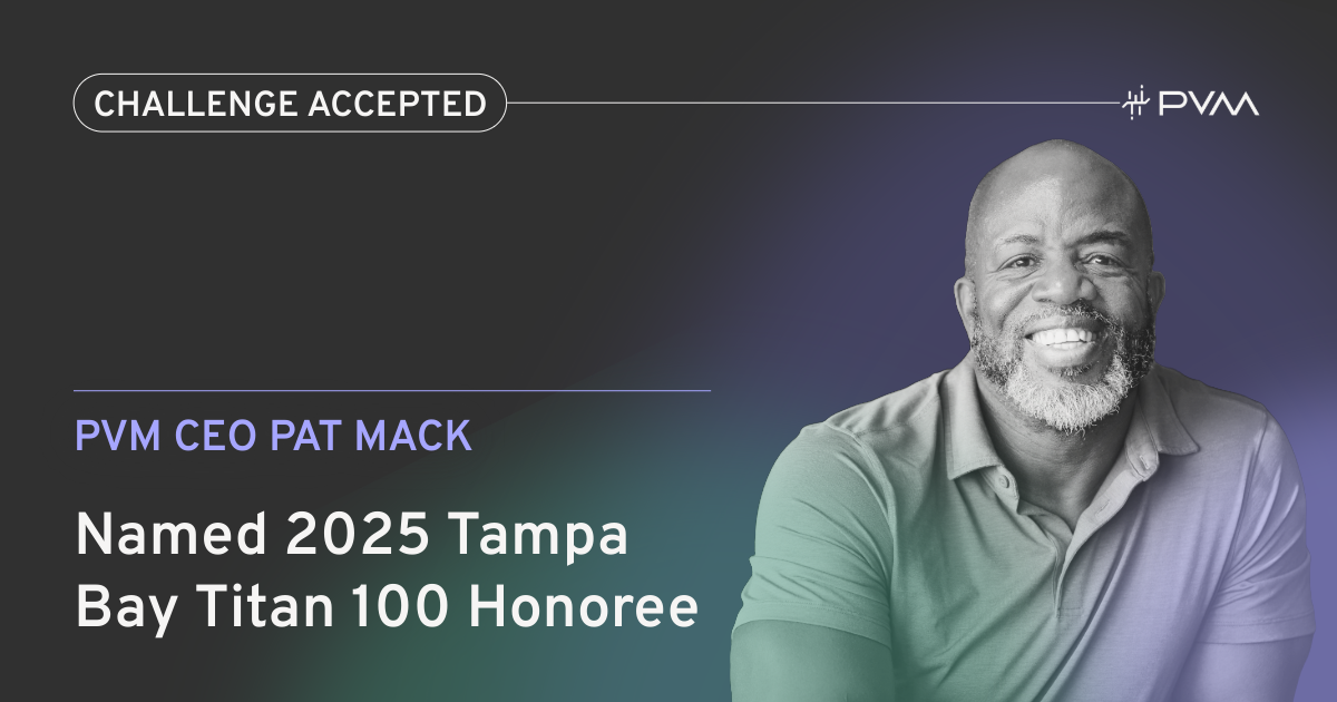 PVM CEO Pat Mack Named 2025 Tampa Titan 100 Honoree