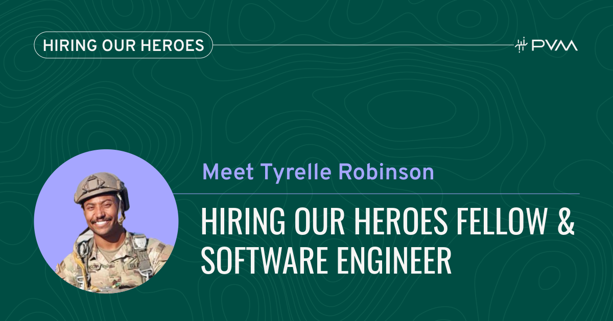 Meet Tyrelle Robinson: Hiring Our Heroes Fellow & Software Engineer